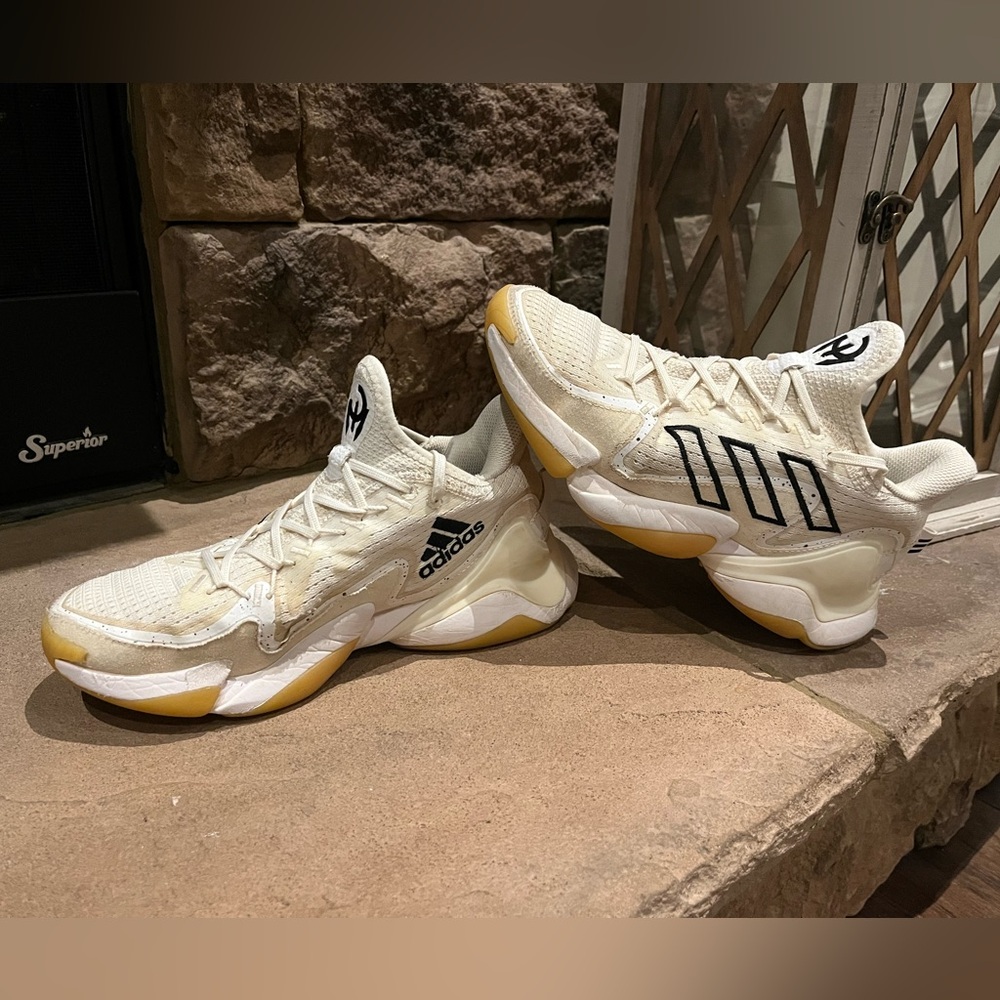 Boys’ Adidas Mahomes 1 Impact FLX 'White Gum'
